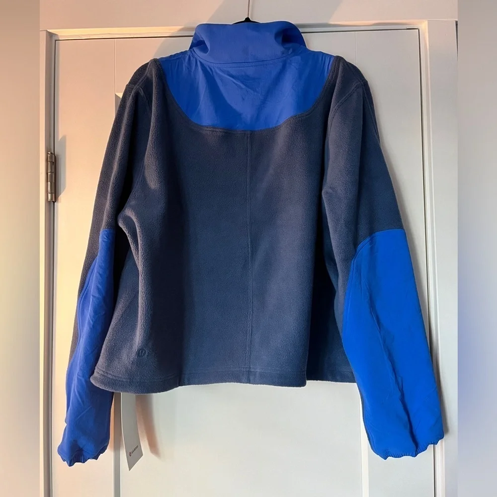 NWT Lululemon Fleece + Ripstop Hiking Pullover